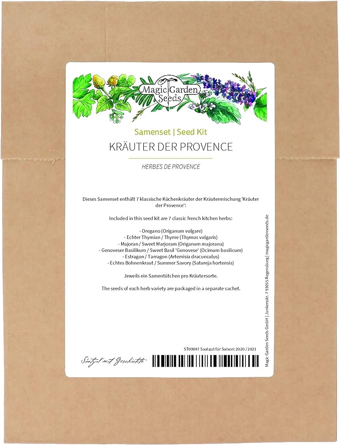 Saatgut Kräuter der Provence