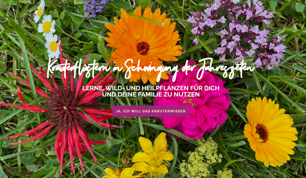 Kräuterflüstern in Schwingung der Jahreszeiten